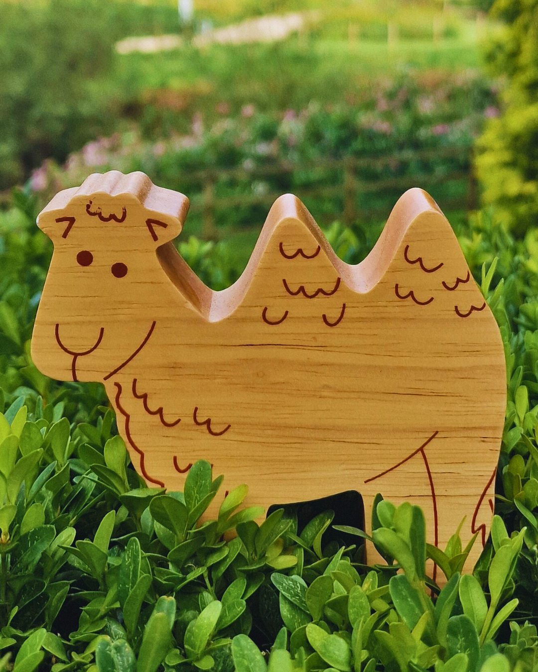 Natural Wood Noah's Ark