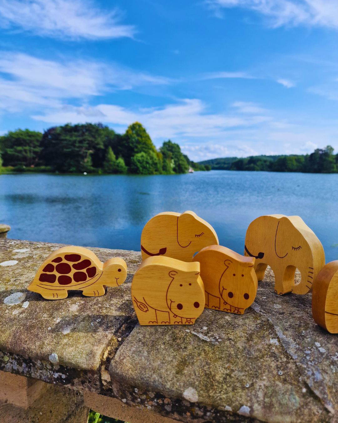 Natural Wood Noah's Ark