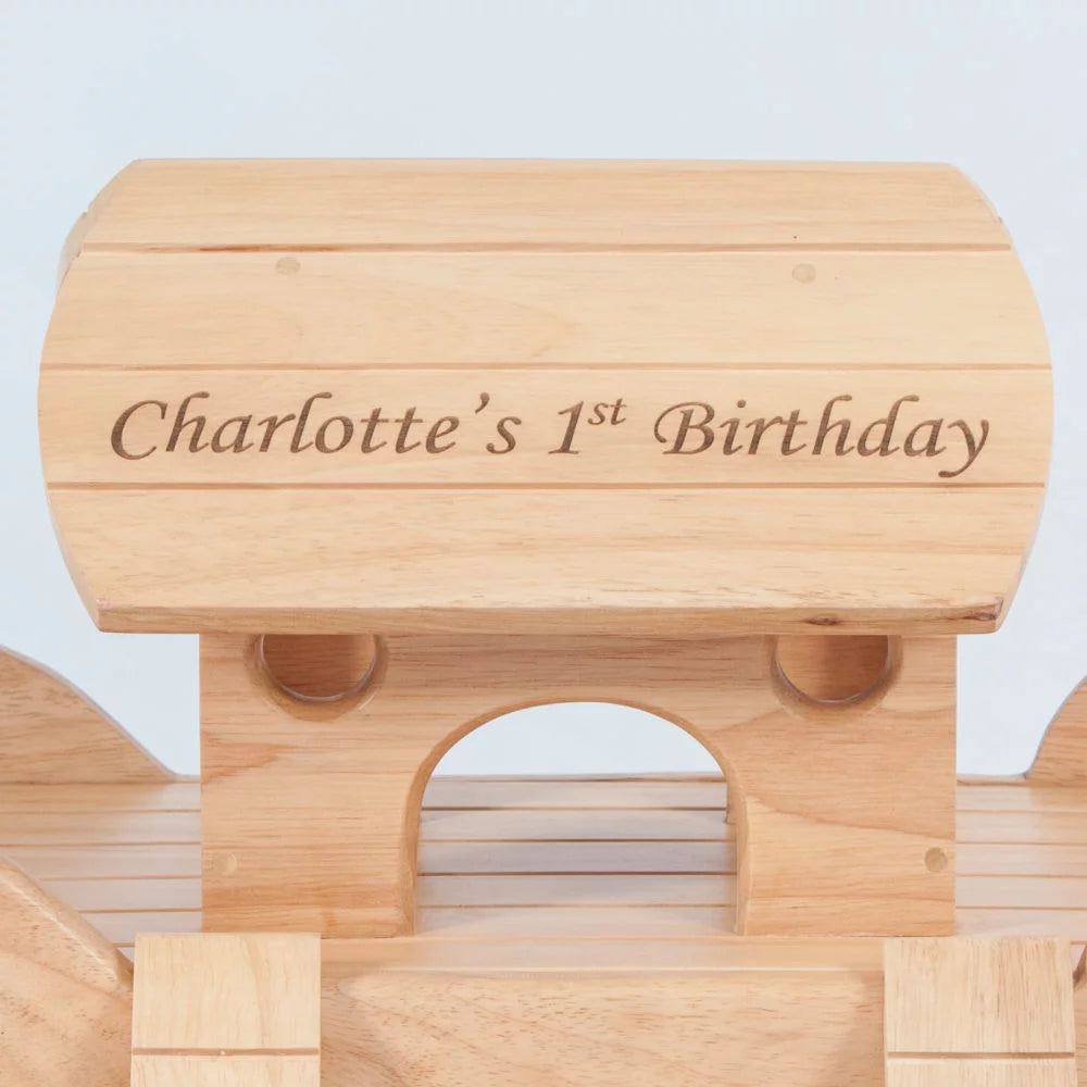 Natural Wood Noah's Ark