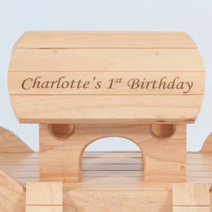 Natural Wood Noah's Ark