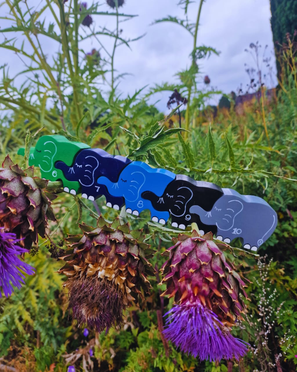 Elephant Row Number (1-10)