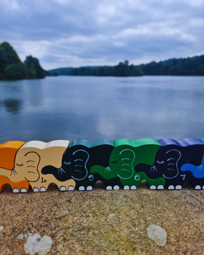 Elephant Row Number (1-10)