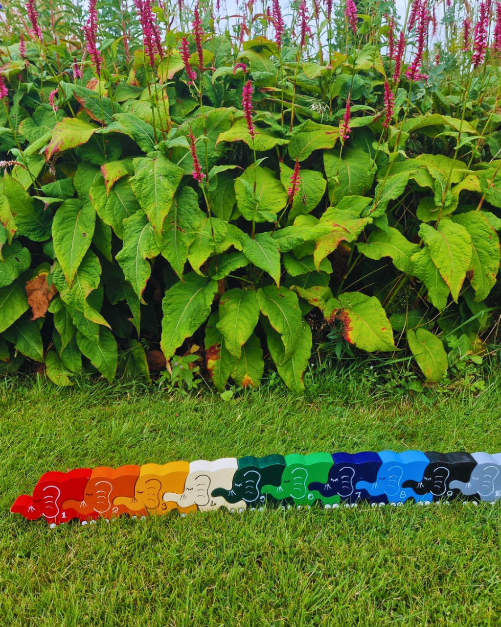 Elephant Row Number (1-10)