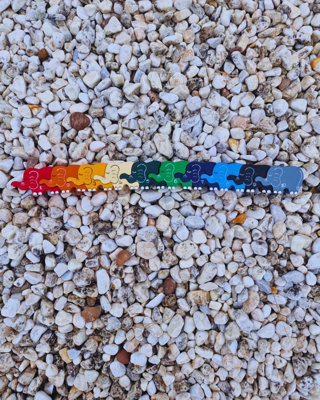 Elephant Row Number (1-10)