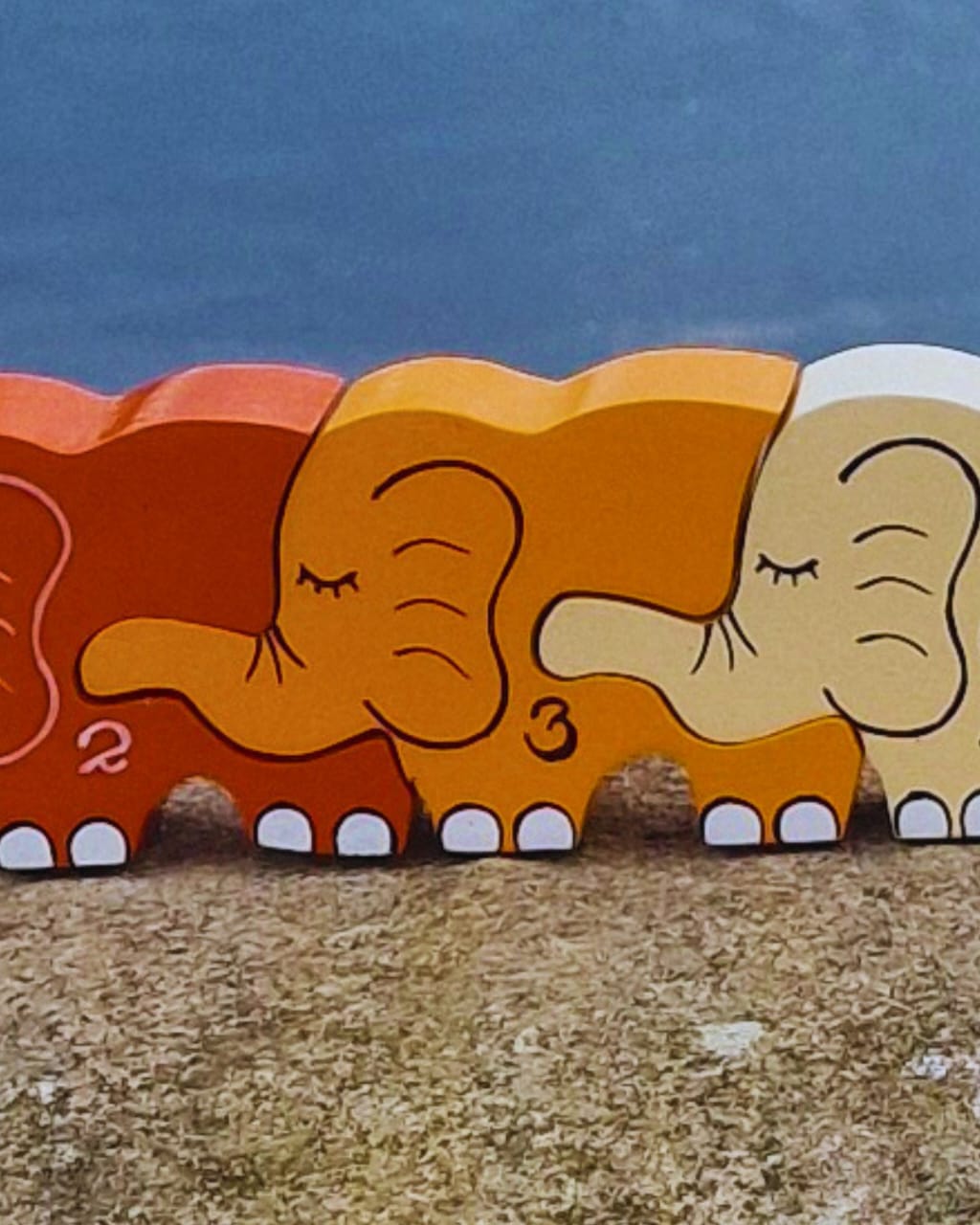 Elephant Row Number (1-10)